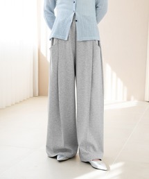 RAGEBLUE | ピンタック/ポンチスウェットワイドパンツ(スウェットパンツ)