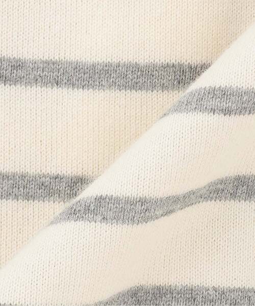 Sophie la girafe（ソフィーラジラフ）の「セーラーボーダーショートオール【日本製】（ロンパース・キッズ・グレー/ネイビー・80ｃｍ/70cm）」の6枚目の写真