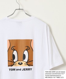 TOM&JERRY プリント BIG T 半袖