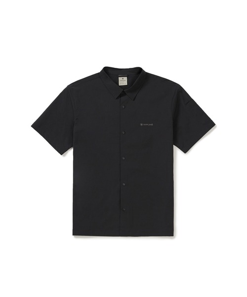 Snow Peak（スノーピーク）の「Snow Peak / Root S/S Shirt ルート S/S Tシャツ 海外限定（シャツ/ブラウス・メンズ・グレー/チョコ/スミクロ・M/L/XL）」の2枚目の写真