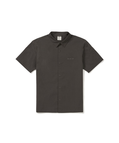 Snow Peak（スノーピーク）の「Snow Peak / Root S/S Shirt ルート S/S Tシャツ 海外限定（シャツ/ブラウス・メンズ・グレー/チョコ/スミクロ・M/L/XL）」の6枚目の写真