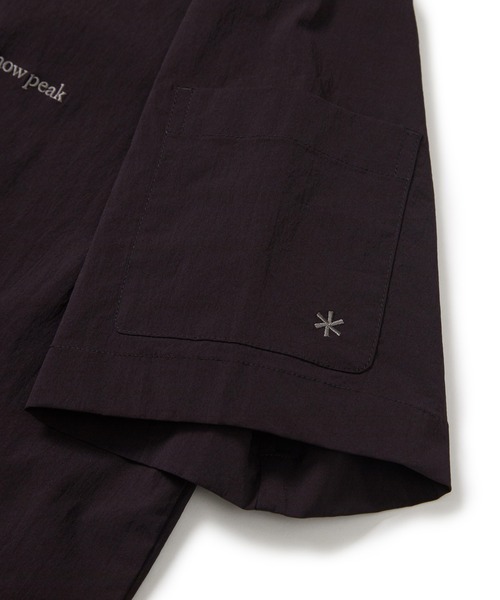 Snow Peak（スノーピーク）の「Snow Peak / Root S/S Shirt ルート S/S Tシャツ 海外限定（シャツ/ブラウス・メンズ・グレー/チョコ/スミクロ・M/L/XL）」の10枚目の写真