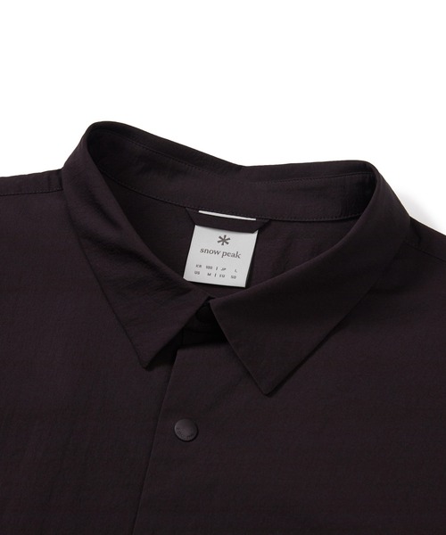 Snow Peak（スノーピーク）の「Snow Peak / Root S/S Shirt ルート S/S Tシャツ 海外限定（シャツ/ブラウス・メンズ・グレー/チョコ/スミクロ・M/L/XL）」の8枚目の写真