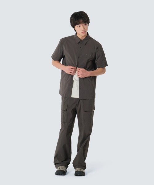 Snow Peak(スノーピーク)の「Snow Peak / Root S/S Shirt ルート S/S Tシャツ 海外限定(シャツ/ブラウス・メンズ・グレー/チョコ/スミクロ・M/L/XL)」の18枚目の写真