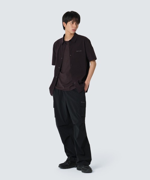 Snow Peak(スノーピーク)の「Snow Peak / Root S/S Shirt ルート S/S Tシャツ 海外限定(シャツ/ブラウス・メンズ・グレー/チョコ/スミクロ・M/L/XL)」の17枚目の写真