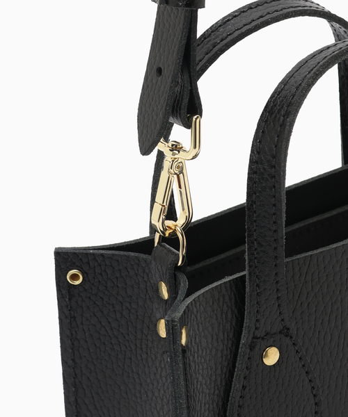 JOURNAL STANDARD(ジャーナルスタンダード)の「CAMBRIDGE SATCHEL / ケンブリッジサッチェル the Mini Tote(クラッチバッグ・メンズ・ブラック・FREE)」の7枚目の写真