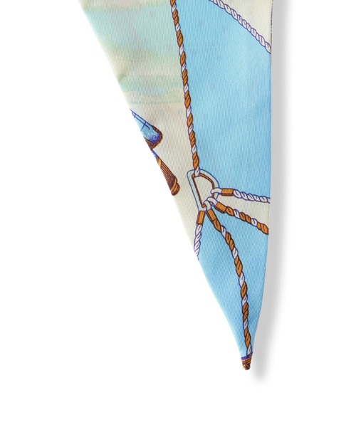 manipuri（マニプリ）の「【manipuri】＜ダイヤ型スカーフ＞（ストール/ショール・レディース・ブルー系その他/オレンジ系その他・FREE）」の6枚目の写真