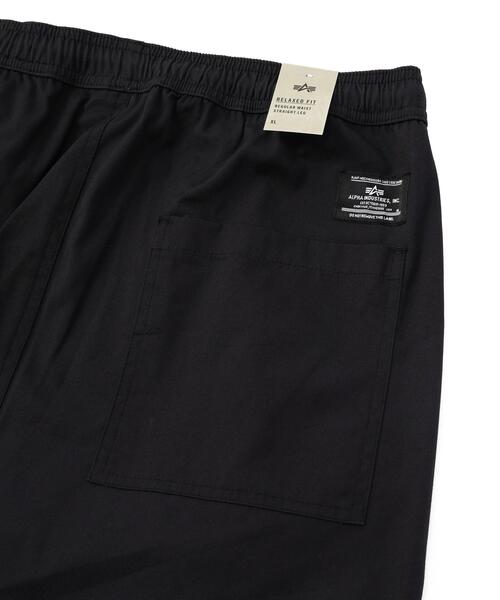 Alpha Industries(アルファインダストリーズ)の「Alpha Industries/アルファインダストリーズ/RELAXED LIGHTWEIGHT PANT/リラックスド ライトウェイト パンツ(その他パンツ・メンズ・カーキ/ブラック・M/S/XL/L)」の4枚目の写真