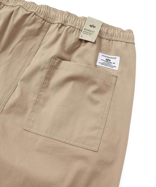 Alpha Industries(アルファインダストリーズ)の「Alpha Industries/アルファインダストリーズ/RELAXED LIGHTWEIGHT PANT/リラックスド ライトウェイト パンツ(その他パンツ・メンズ・カーキ/ブラック・M/S/XL/L)」の8枚目の写真