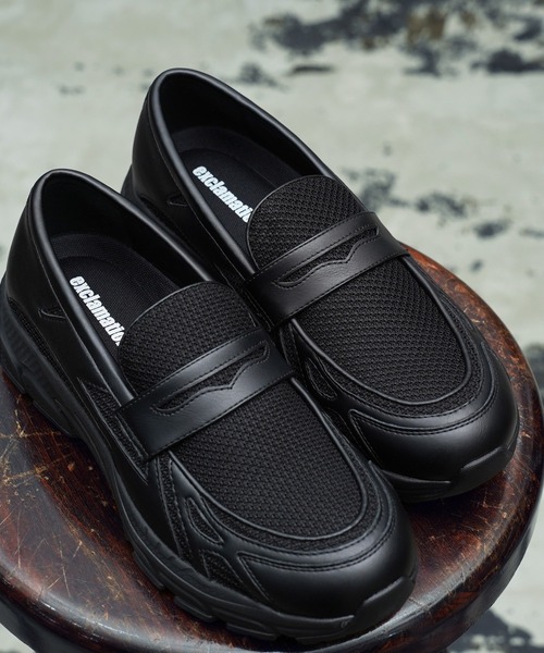 jiggys shop(ジギーズショップ)の「ローファースニーカー(スニーカー・メンズ・ブラック/シルバー・26.0cm/27.0cm/25.0cm)」の7枚目の写真