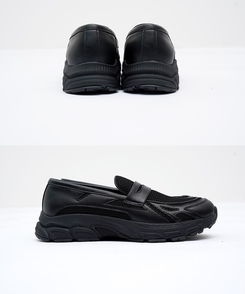 jiggys shop(ジギーズショップ)の「ローファースニーカー(スニーカー・メンズ・ブラック/シルバー・26.0cm/27.0cm/25.0cm)」の16枚目の写真