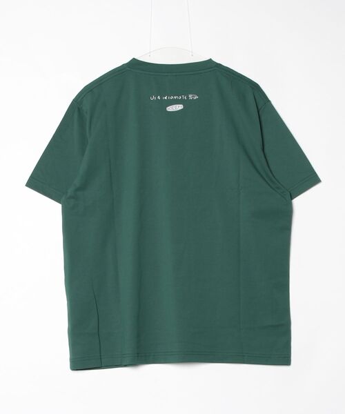 KEEN（キーン）の「Us4 HARVEST LOGO TEE / アスフォー ハーベスト ロゴ ティー（Tシャツ/カットソー・レディース・グリーン・S/M/L/XL）」の2枚目の写真