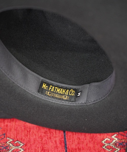 MRFATMAN（ミスターファットマン）の「L.SHELTON（ハット・メンズ・ブラック/ブラウン・M/L/XL）」の13枚目の写真