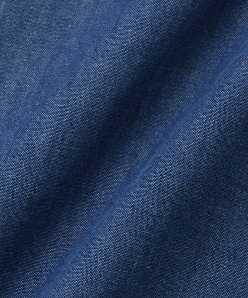 LE CERCLE par rope'(ルセルクルパーロペ)の「ライトデニムシャツ(シャツ/ブラウス・メンズ・ネイビー/サックスブルー・LL/S/M/L)」の16枚目の写真
