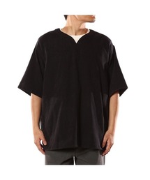 CALEE（キャリー）の「TOWEL KEY NECK S/S CS（シャツ/ブラウス）」