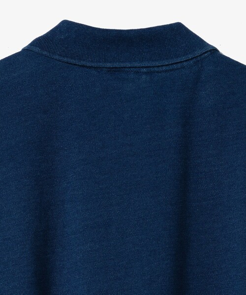LACOSTE(ラコステ)の「インディゴ鹿の子ポロドレス / フレアワンピース(ワンピース・レディース・ネイビー/ブルー・40/36/38/34)」の9枚目の写真