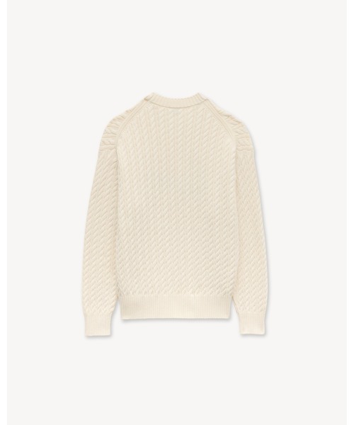 KENZO(ケンゾー)の「'KENZO Signature' エンブロイダリー ニット ジャンパー(その他トップス・メンズ・ホワイト系その他・X-LARGE/MEDIUM/SMALL/LARGE)」の2枚目の写真