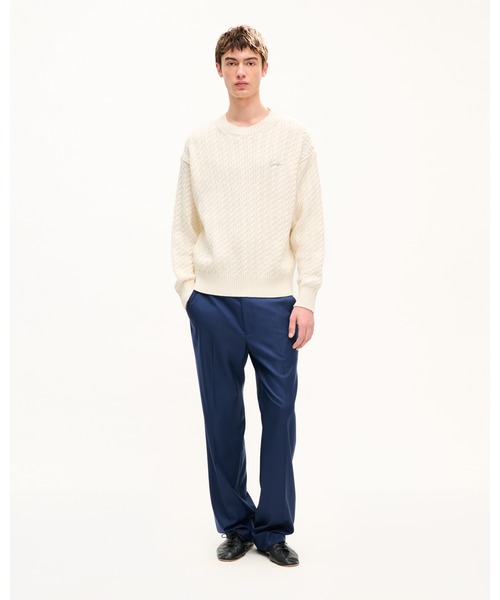 KENZO(ケンゾー)の「'KENZO Signature' エンブロイダリー ニット ジャンパー(その他トップス・メンズ・ホワイト系その他・X-LARGE/MEDIUM/SMALL/LARGE)」の3枚目の写真