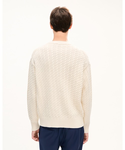 KENZO(ケンゾー)の「'KENZO Signature' エンブロイダリー ニット ジャンパー(その他トップス・メンズ・ホワイト系その他・X-LARGE/MEDIUM/SMALL/LARGE)」の5枚目の写真