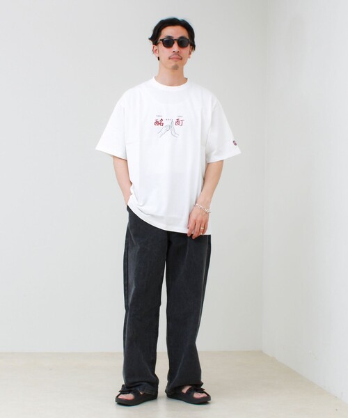 GLOSTER(グロスター)の「【YOIDORE/ヨイドレ】よいどれ拳法TEE(Tシャツ/カットソー・メンズ・ブラック/オフホワイト・M/L)」の19枚目の写真