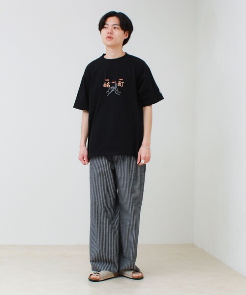 GLOSTER(グロスター)の「【YOIDORE/ヨイドレ】よいどれ拳法TEE(Tシャツ/カットソー・メンズ・ブラック/オフホワイト・M/L)」の8枚目の写真
