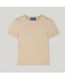 Taby Volume Puff Knit [Ivory] [Black]