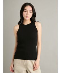 【ウォッシャブル】シルク混タンクトップ