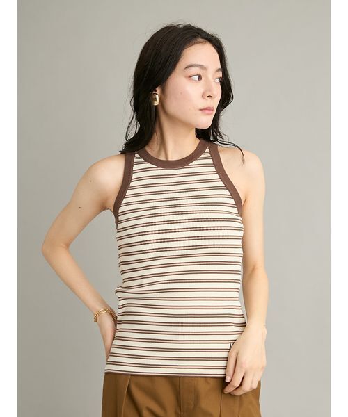Mila Owen（ミラオーウェン）の「【ウォッシャブル】シルク混タンクトップ（タンクトップ・レディース・ベージュ/グリーン/レッド/ホワイト/その他/ブラック・0/1）」の16枚目の写真