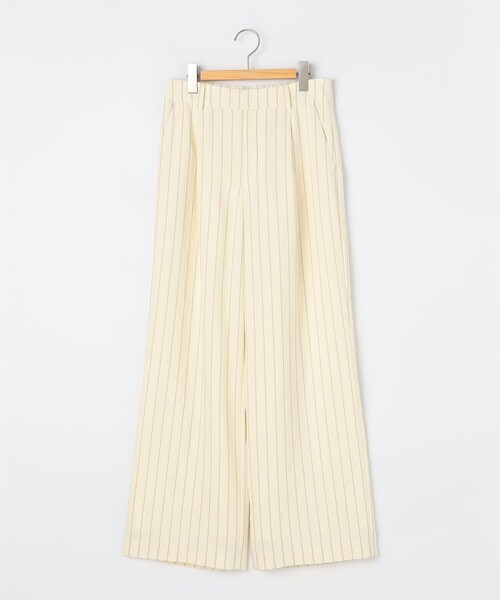 NOLLEY’S Sophi(ノーリーズソフィ)の「ウォッシャブルストライプタックパンツ(その他パンツ・レディース・カーキ/ホワイト系その他4・38/36/34)」の15枚目の写真