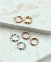 スクリューワンタッチステンレスピアス