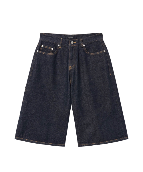 PHYPS MOTORCYCLE（フィップスモーターサイクル）の「Wing Logo Bermuda Pants Dark Blue（その他パンツ・レディース・その他・SMALL/MEDIUM/LARGE/X-LARGE）」の2枚目の写真