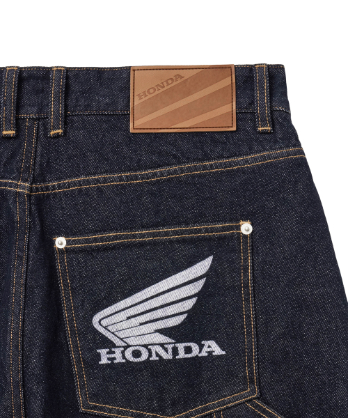 PHYPS MOTORCYCLE（フィップスモーターサイクル）の「Wing Logo Bermuda Pants Dark Blue（その他パンツ・レディース・その他・SMALL/MEDIUM/LARGE/X-LARGE）」の5枚目の写真