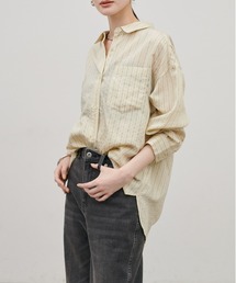 LARUTA | 【LARUTA】［WEB限定］ダブルストライプシャツ(シャツ/ブラウス)