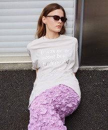 MAISON SPECIAL（メゾンスペシャル）の「Message Oversized T-Shirt メッセージオーバーTシャツ（Tシャツ/カットソー）」