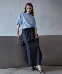 MAISON SPECIAL（メゾンスペシャル）の「Message Oversized T-Shirt メッセージオーバーTシャツ（Tシャツ/カットソー）」