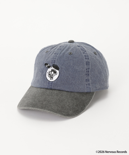 JOURNAL STANDARD（ジャーナルスタンダード）の「Nervous Records / ナーヴァス・レコーズ Nervous CAP（キャップ・メンズ・ホワイト/ブルー系その他/グリーン・FREE）」の3枚目の写真