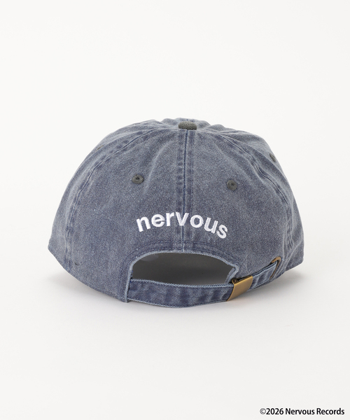 JOURNAL STANDARD（ジャーナルスタンダード）の「Nervous Records / ナーヴァス・レコーズ Nervous CAP（キャップ・メンズ・ホワイト/ブルー系その他/グリーン・FREE）」の5枚目の写真
