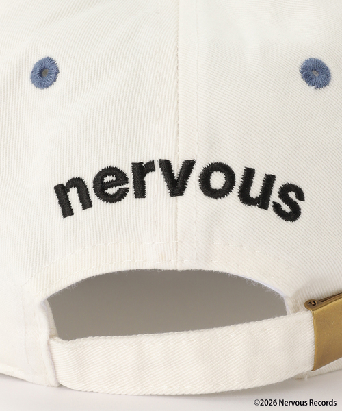 JOURNAL STANDARD（ジャーナルスタンダード）の「Nervous Records / ナーヴァス・レコーズ Nervous CAP（キャップ・メンズ・ホワイト/ブルー系その他/グリーン・FREE）」の6枚目の写真