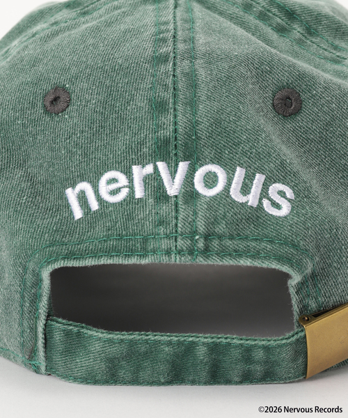 JOURNAL STANDARD（ジャーナルスタンダード）の「Nervous Records / ナーヴァス・レコーズ Nervous CAP（キャップ・メンズ・ホワイト/ブルー系その他/グリーン・FREE）」の7枚目の写真