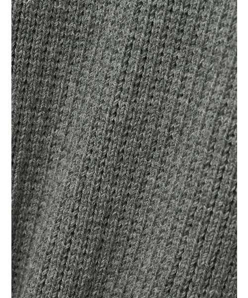 NOIRER(ノイア)の「ラックスコットンベーシックハーフニット(グレー)(ニット/セーター・メンズ・その他・48/50/52)」の7枚目の写真