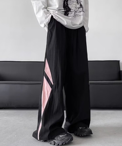 B.R.U（ブル）の「サイドデザインナイロンパンツ（その他パンツ・メンズ・ブラック/グレー/ピンク/その他・MEDIUM/LARGE）」の4枚目の写真
