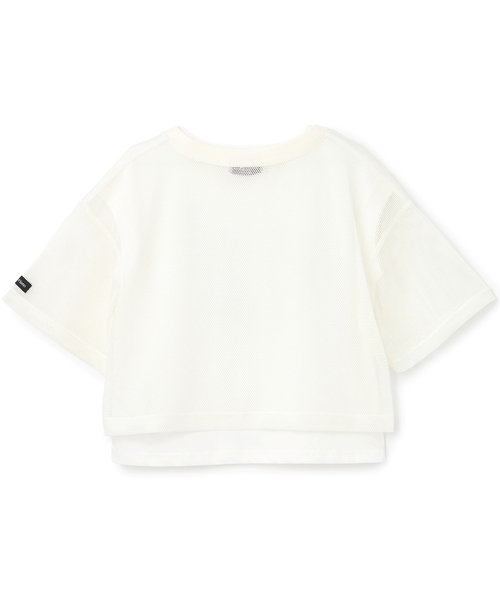mezzo piano Junior（メゾピアノジュニア）の「コード刺しゅうメッシュTシャツ×【接触冷感】Tシャツセット（Tシャツ/カットソー・キッズ・ブラック/アイボリー・L:160cm/M:150cm/S:140cm）」の10枚目の写真