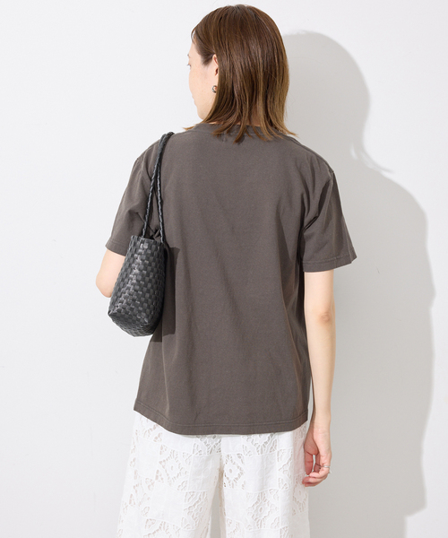 SLOBE IENA(スローブイエナ)の「GULF COAST/ガルフコースト SLOBE別注 グラフィックTEE2(Tシャツ/カットソー・レディース・チャコールグレー/ホワイト系その他/レッド/ピンク・FREE)」の10枚目の写真