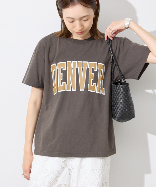 SLOBE IENA(スローブイエナ)の「GULF COAST/ガルフコースト SLOBE別注 グラフィックTEE2(Tシャツ/カットソー・レディース・チャコールグレー/ホワイト系その他/レッド/ピンク・FREE)」の11枚目の写真