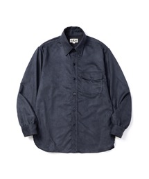 CALEE（キャリー）の「FAUX SUEDE CPO SHIRT（シャツ/ブラウス）」