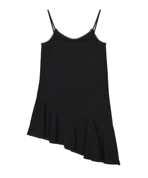NICK&NICOLE(ニックアンドニコール)の「SATIN EMBROIDERY SLIP DRESS_BLACK(ワンピース・レディース・その他・FREE)」の2枚目の写真
