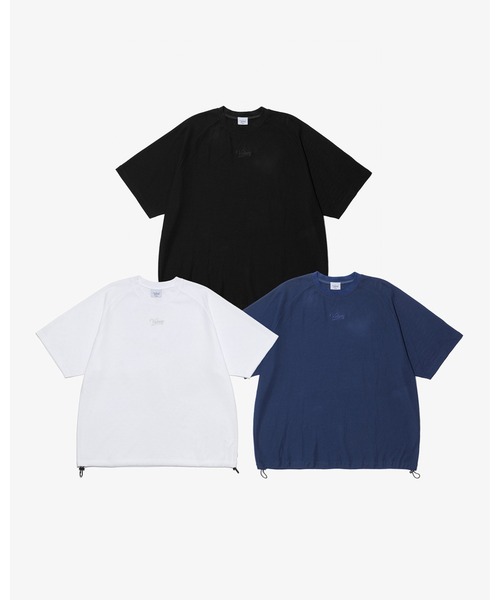 KEBOZ（ケボズ）の「COTTON MESH S/S TEE（Tシャツ/カットソー・メンズ・ホワイト/ブラック/ネイビー・M/L/XL）」の6枚目の写真