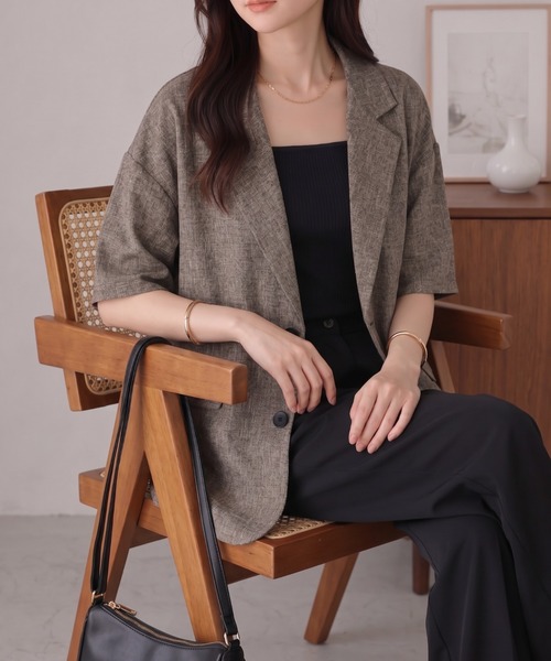 着用サイズ：F
モデル身長：162cm