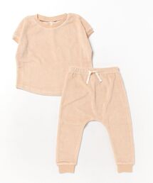 Quincy Mae（クインシーメイ）の「【RS】【TERRY TEE + PANT SET】（Tシャツ/カットソー）」