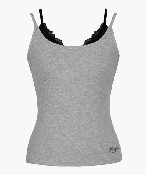 ROUGHNECK（ラフネック）の「Lace Layered Sleeveless Gray（Tシャツ/カットソー・レディース・その他・SMALL/MEDIUM）」の11枚目の写真